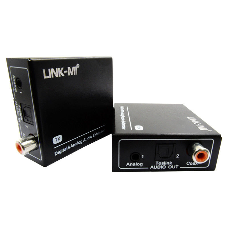 500m HDMI Audio Extractor Digitale analoge audio extender over Cat5e Over Cat5e/6 kabel