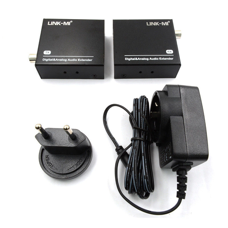 500m HDMI Audio Extractor Digitale analoge audio extender over Cat5e Over Cat5e/6 kabel