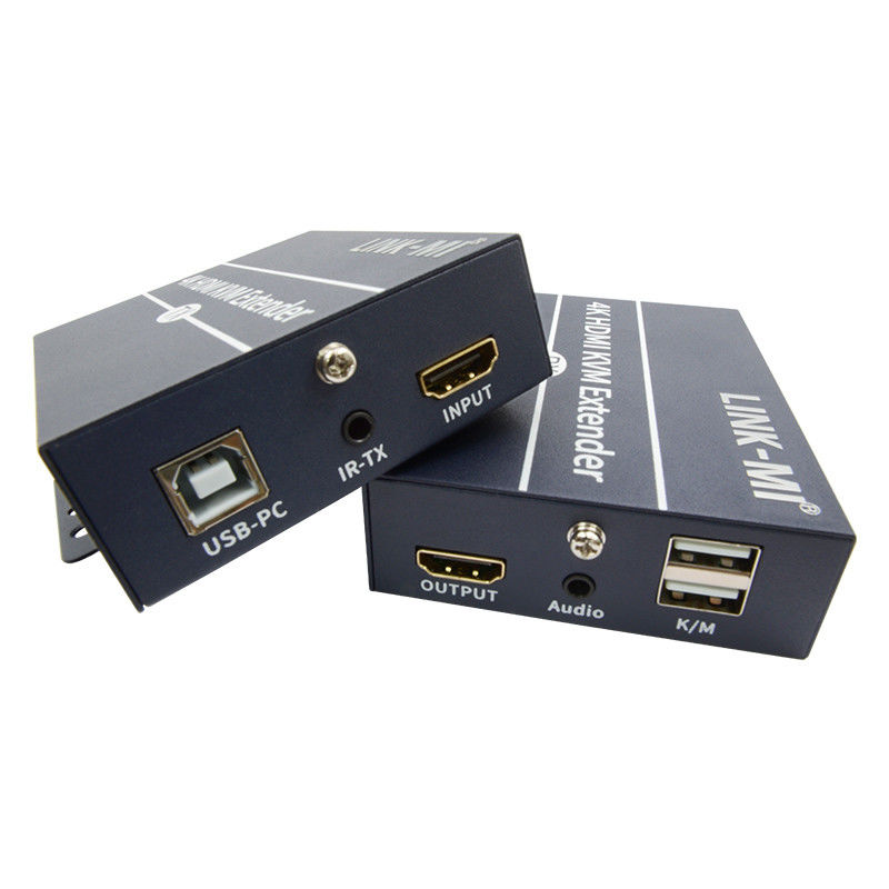 120m 4K KVM Extender HDMI over Cat 6 / Cat6e kabel voor toetsenbordmuis