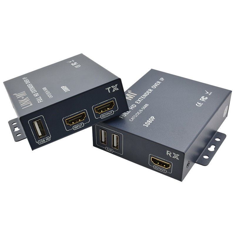 200M 1080p HDMI KVM Extenderhdmi Hdmi Over TCP/IP Met Loop Out Point To Multi Point