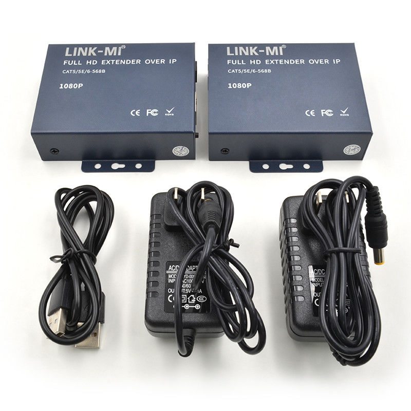 200M 1080p HDMI KVM Extenderhdmi Hdmi Over TCP/IP Met Loop Out Point To Multi Point