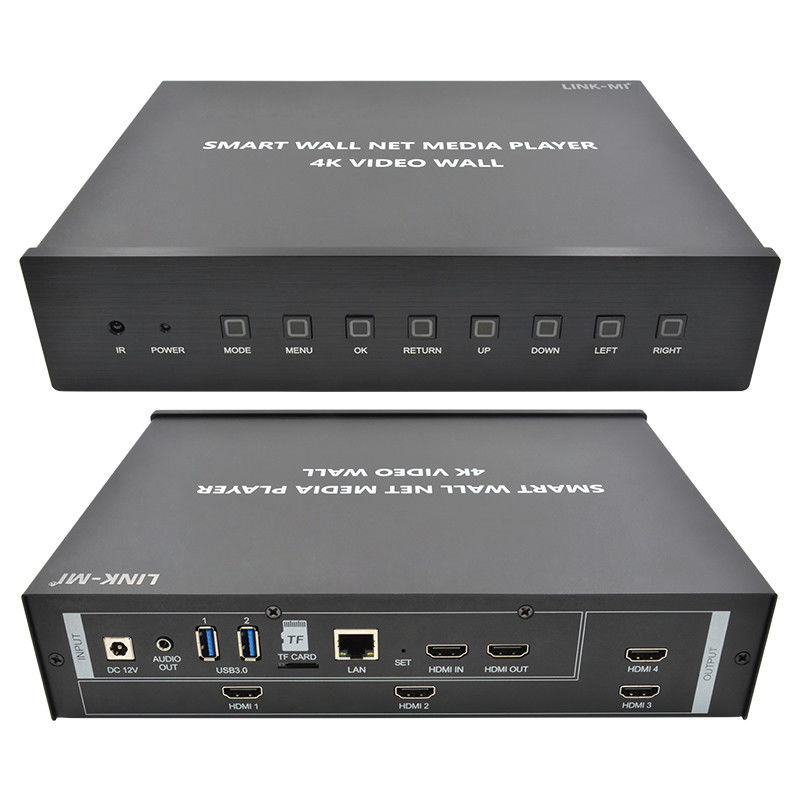 HDMI 2X2 4K Video Wand Controller Media Player TV Wandprocessor Voor 4 TV's
