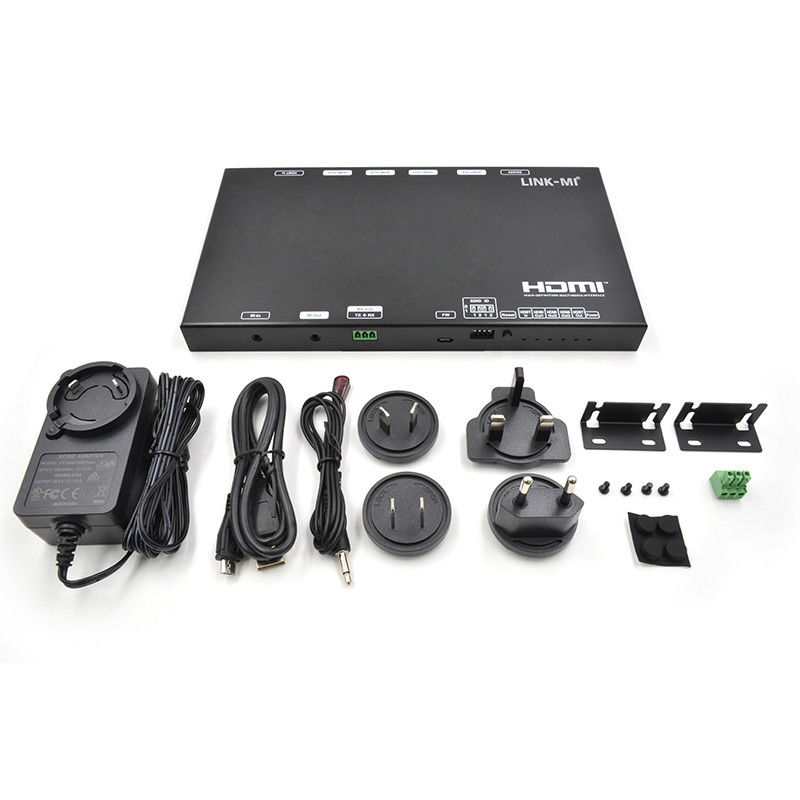 HDMI Extender 70M AV Over IP Met HDMI Loop Out IR RS232 Voor 4K60Hz Video Repeater