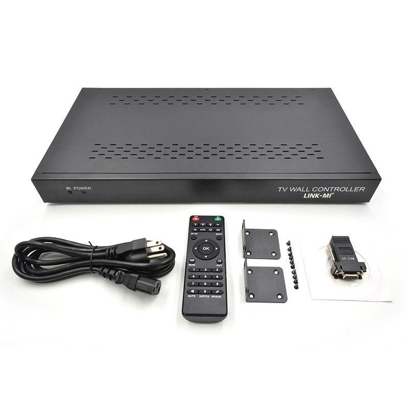 6 kanalen HDMI Video Wall Controller 2X3 LED Wall Controller voor 6 Splicing TV's