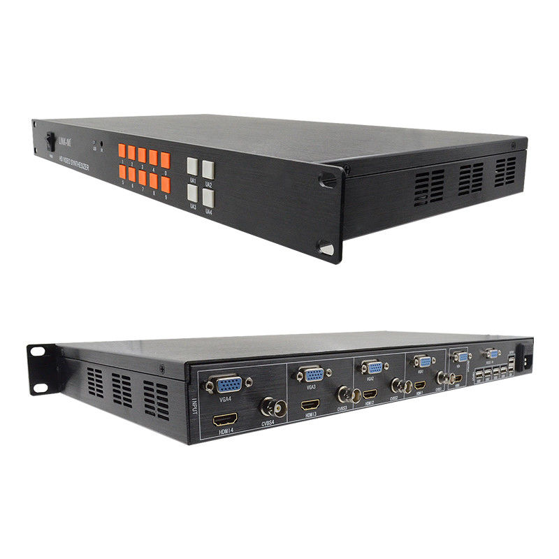 4in 1out HD HDMI Multi Viewer Synthesizer VGA CVBS HDMI 4x1 Quad Multi Viewer
