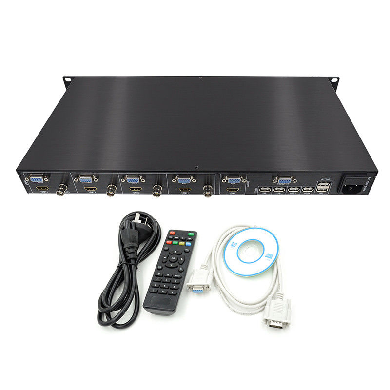 4in 1out HD HDMI Multi Viewer Synthesizer VGA CVBS HDMI 4x1 Quad Multi Viewer