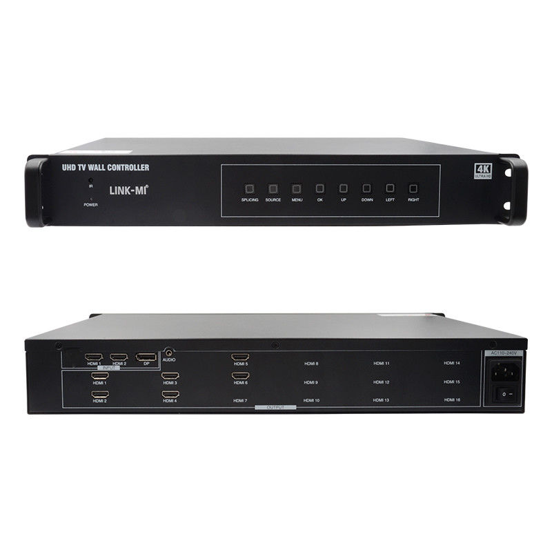 2X3 HDMI Video Wall Controller 4K 1x4 1X3 1X2 TV Wall Processor voor 6 schermen