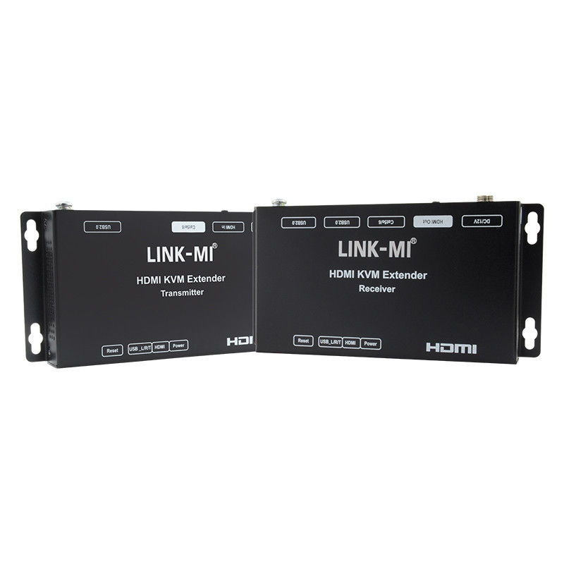 50M HDMI USB KVM Extender Up 50m 100m Ondersteuning Dual POC USB2.0