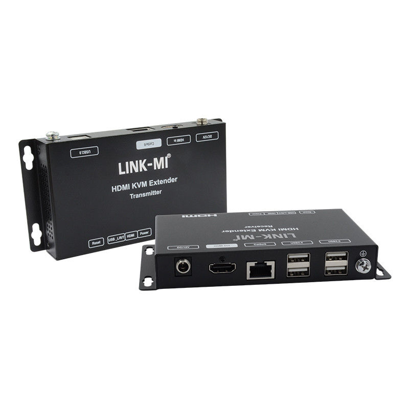 50M HDMI USB KVM Extender Up 50m 100m Ondersteuning Dual POC USB2.0