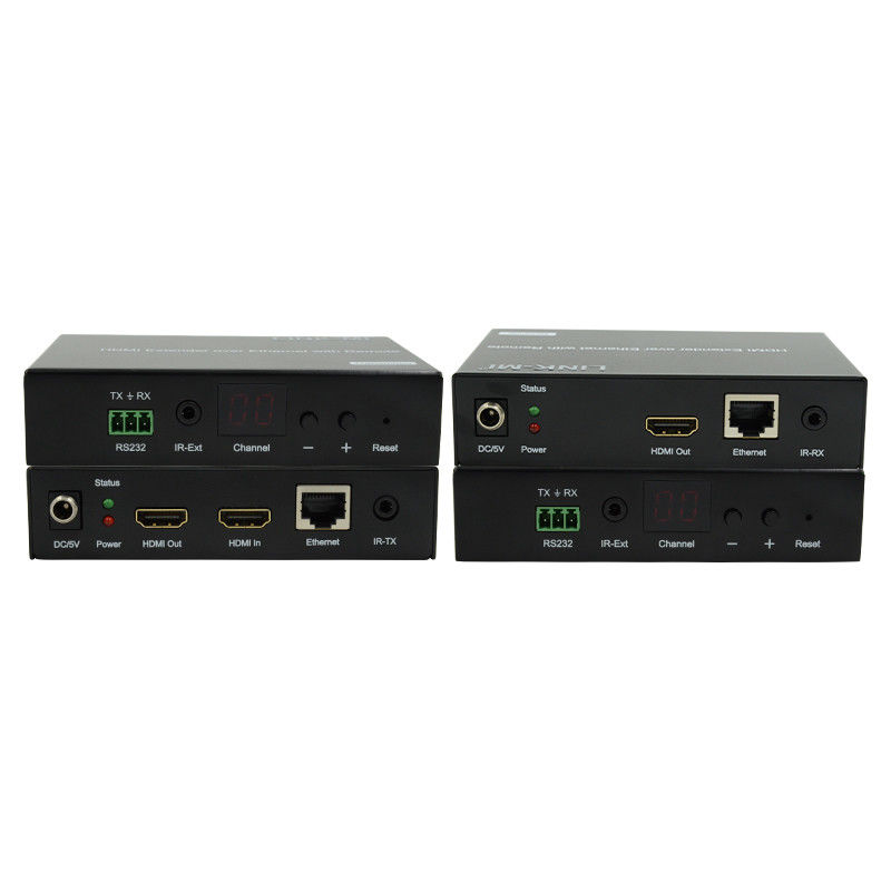 120M HDMI Extender Distribution Over IP Extender met LED Remote RS232 AV Over IP