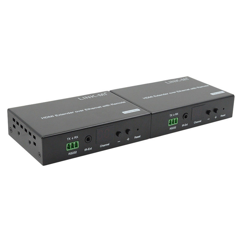 120M HDMI Extender Distribution Over IP Extender met LED Remote RS232 AV Over IP