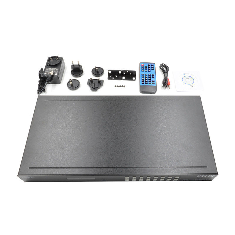 8x8 4K HDMI Modulaire Matrix Switcher met SPDIF Out IP Web GUI Control voor 8 UHD Displays