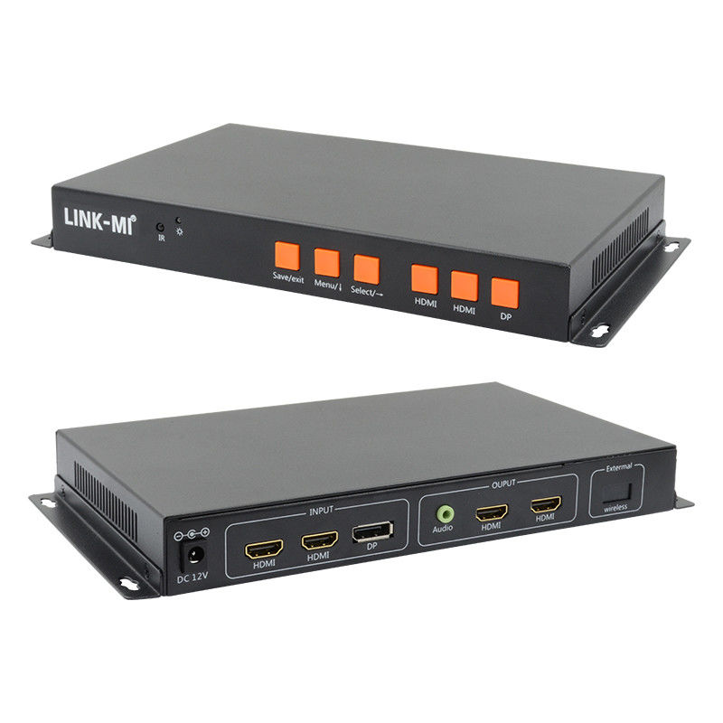 Telefoonscherm HDMI Video Wall Controller 90 180 270 graden Rotatie HDMI Multi Window Processor