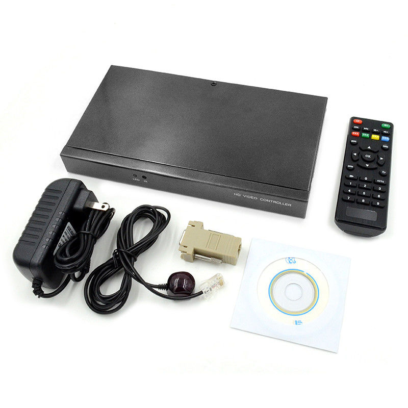 Character Superimposer HDMI Video Wall Controller Ondertitel Adder 4 In 1 Out HD Video Processor