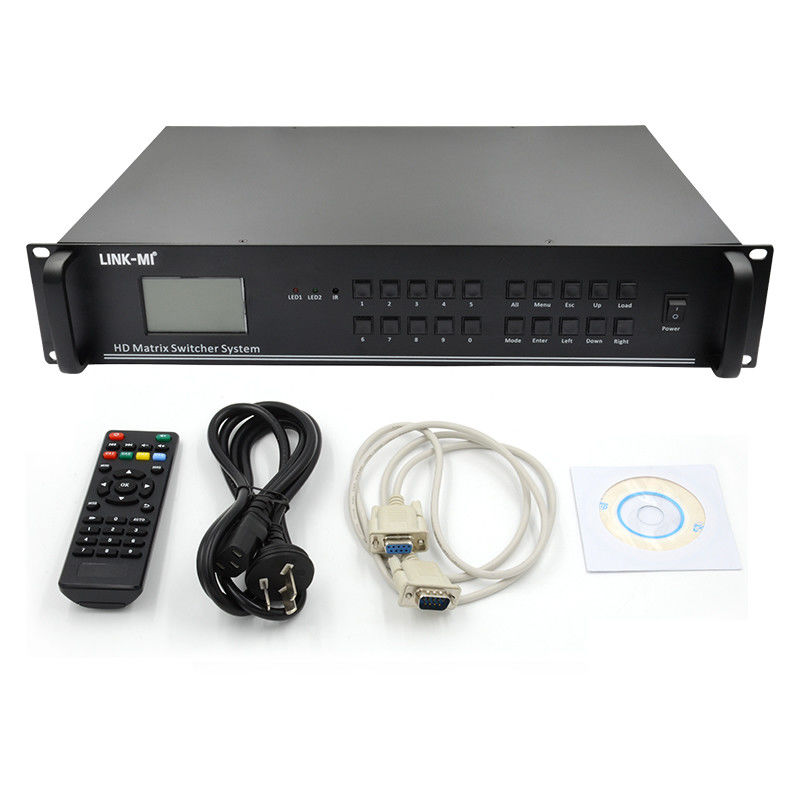 4K Video Audio Matrix 8X8 HDMI Matrix Switcher System RS232 TCP/IP afstandsbediening