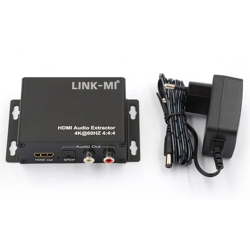 18Gbps 4K 1080P HDMI Audio Extractor Ondersteuning EDID 3D Voor Apple TV-satellietontvangers