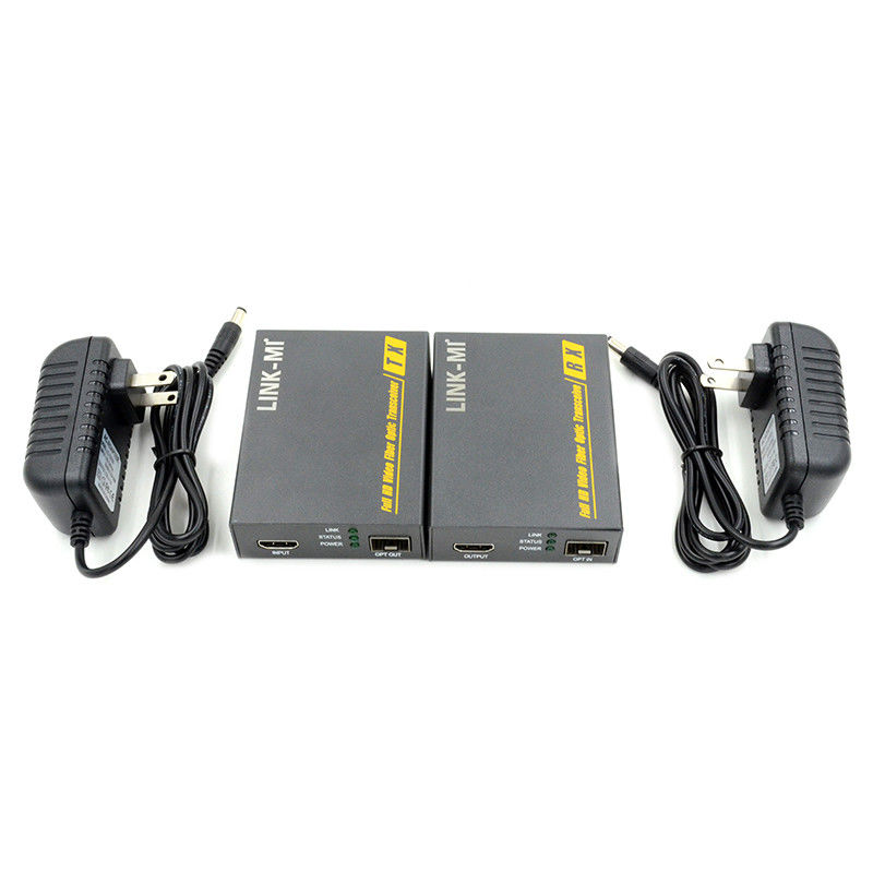 2 km HDMI-optische extender ondersteunt 3D 4K EDID-video-extender via glasvezel
