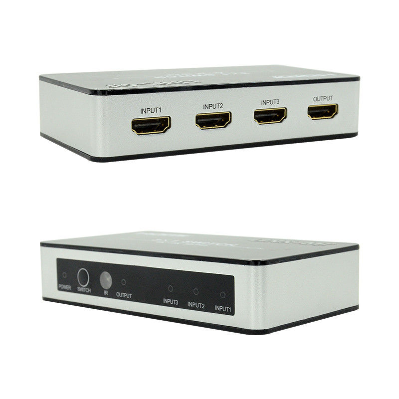 4K2K HDMI Switch 3x1 HDMI Splitter 5V 1A Ondersteuning PIP 3D 3 tot 1 Video Switch