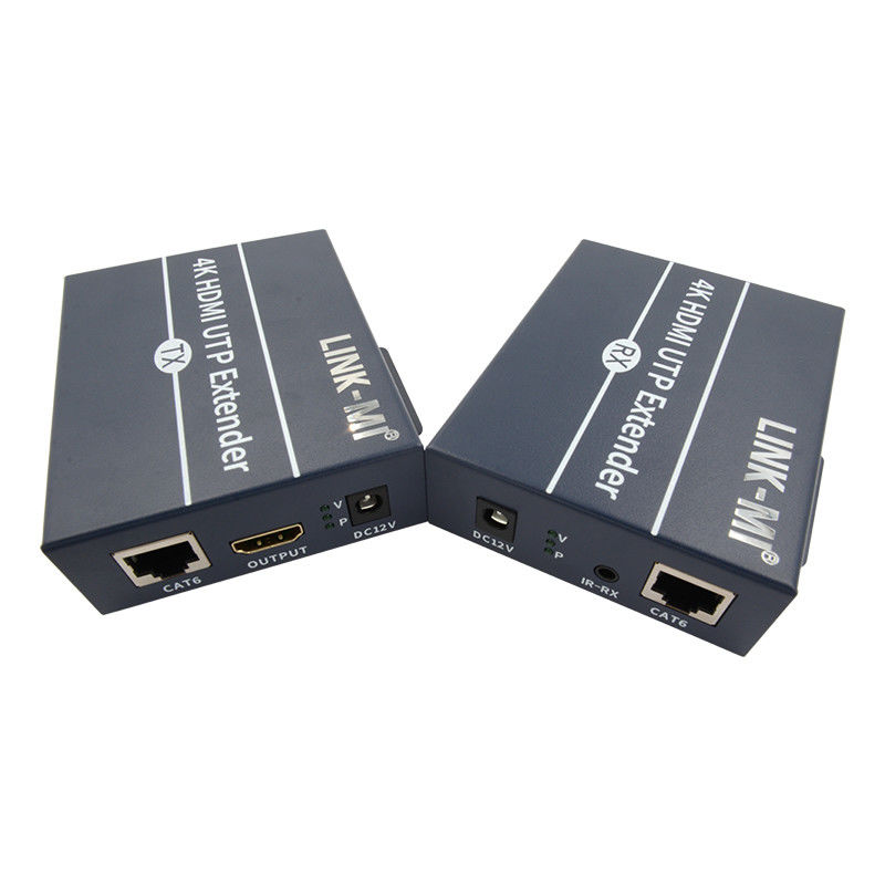 120m 4K HDMI Extender over Cat6 Cat6e kabel met HDMI Loop Out IR Control