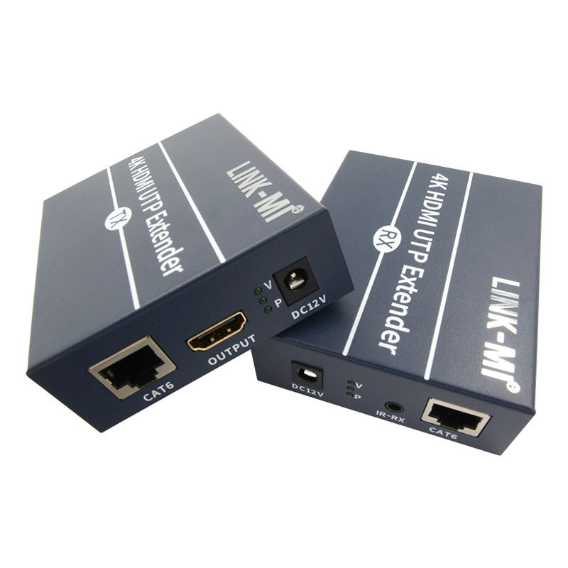 120m 4K HDMI Extender over Cat6 Cat6e kabel met HDMI Loop Out IR Control