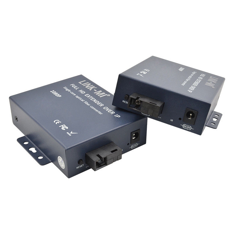 20 km HDMI-extender via glasvezel met loop voor 1080P SC/FC glasvezelmodule