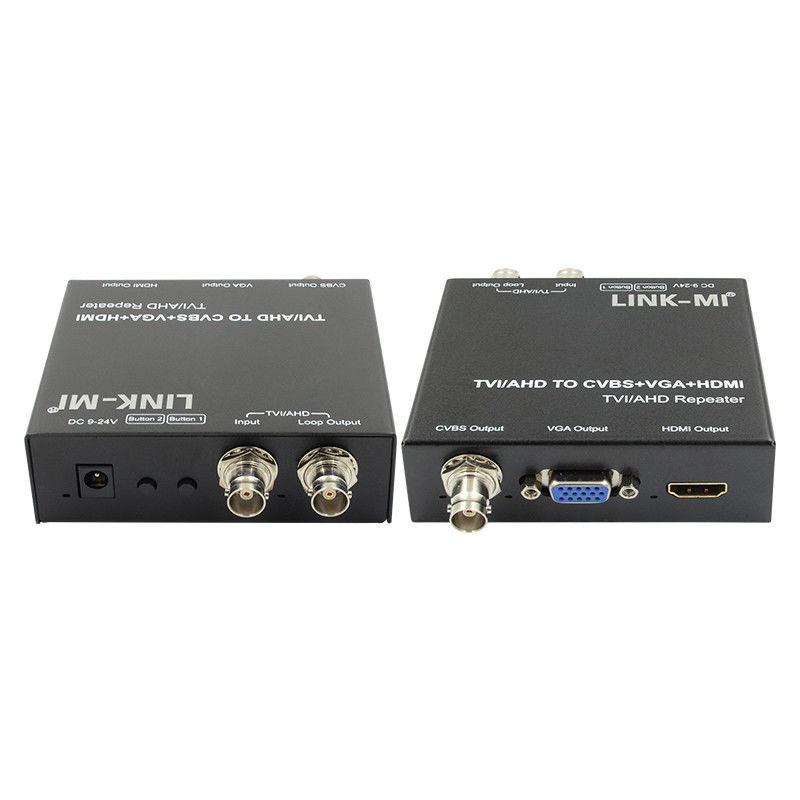 720P 60Hz AHD naar HDMI Converter TVI CVI naar HDMI CVBS VGA Video Converter