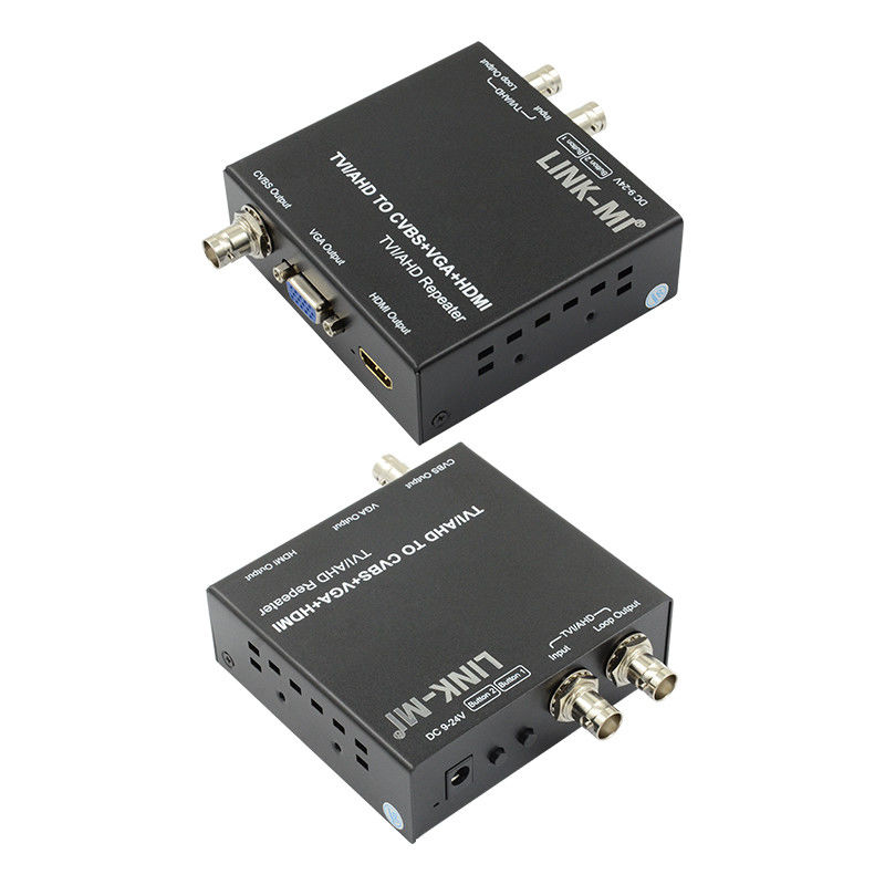 720P 60Hz AHD naar HDMI Converter TVI CVI naar HDMI CVBS VGA Video Converter