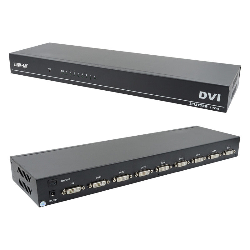 DVI D 29pin Video HDMI Switch Vrouwelijke HDMI Splitter 1 In 8 Out 4k