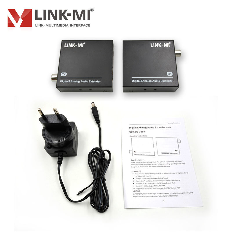 500M Audio Extender HDMI Audio Decoder met HDCP 2.3 1.x en 192KHz Sampling Rate